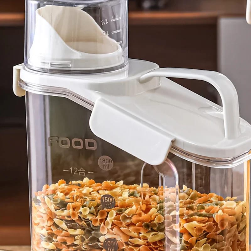 Transparent Sealed Storage Jar