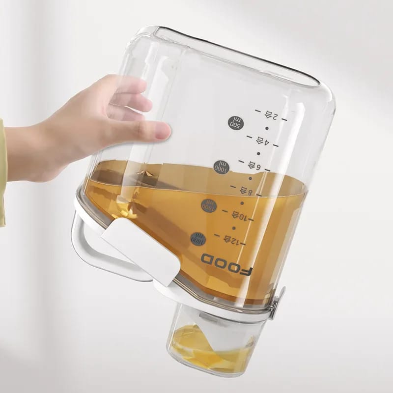 Transparent Sealed Storage Jar