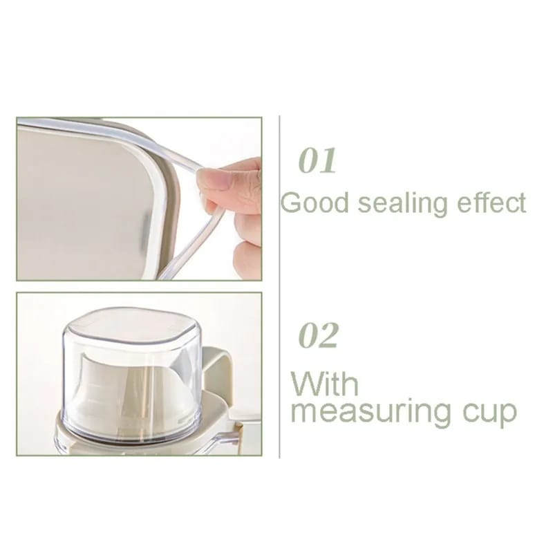 Transparent Sealed Storage Jar