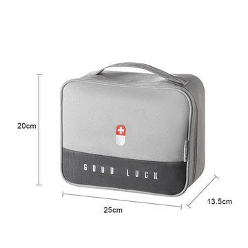 Travel medicine storage bag