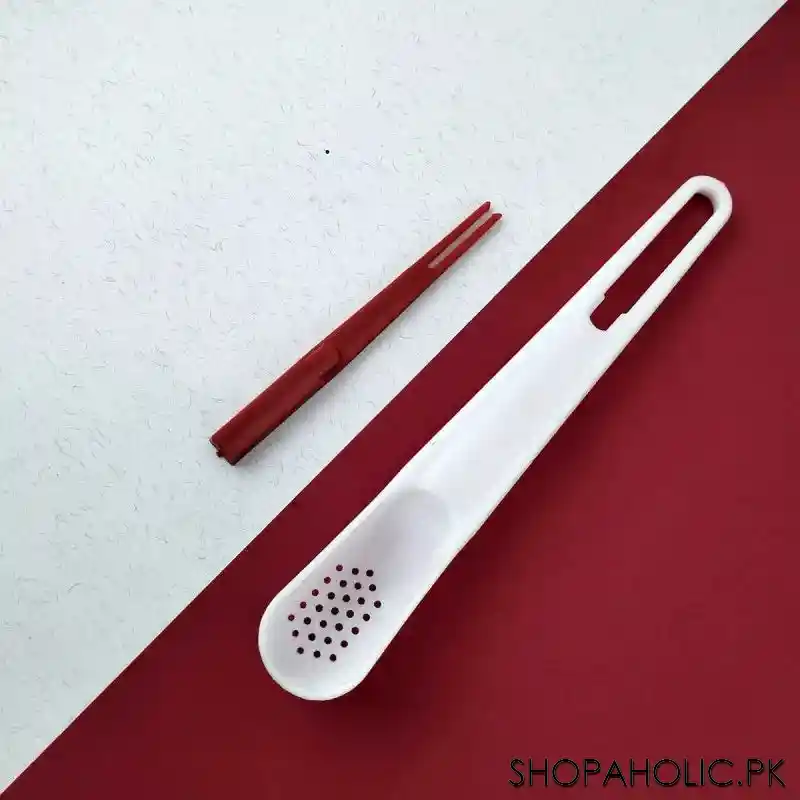 Two-In-One Juicing Mini Spoon/Fork Long Handle Strainer