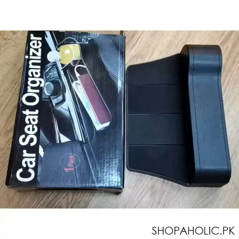 Universal Car Seat Console Side Pocket Storage Box Organizer