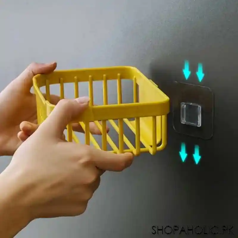 Wall-Mounted Storage Box Toilet Roll Paper Holder