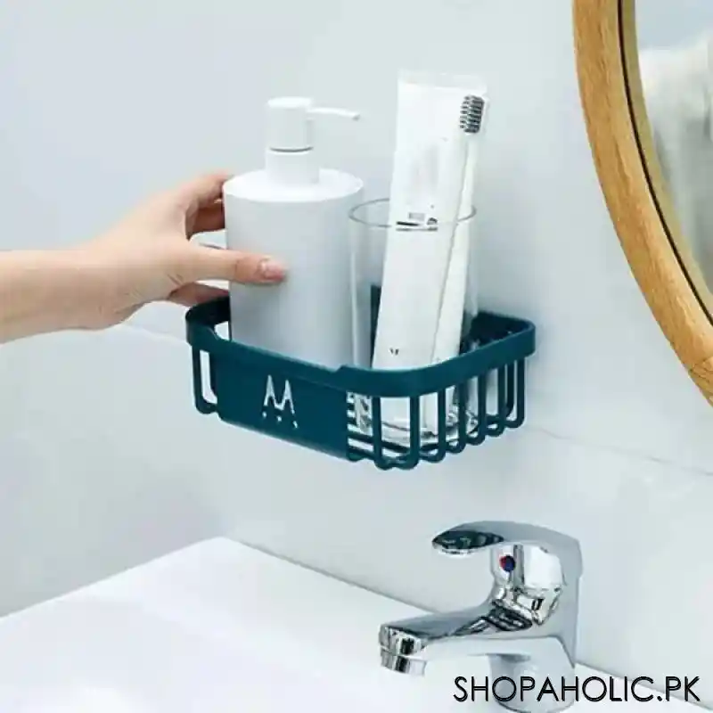 Wall-Mounted Storage Box Toilet Roll Paper Holder