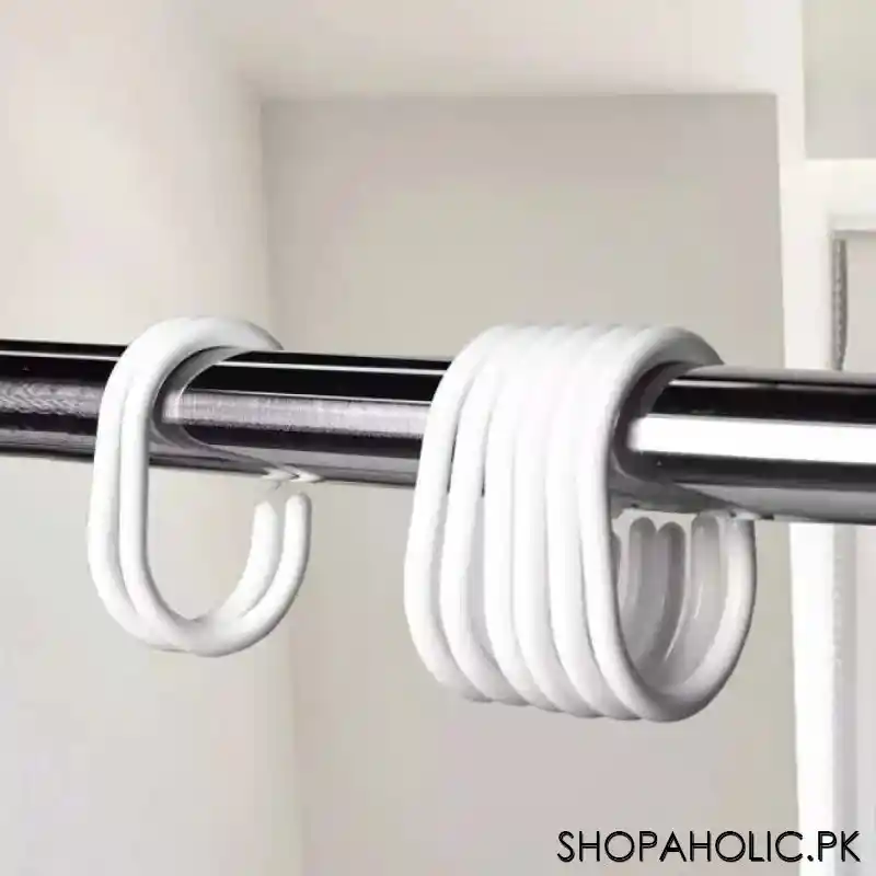 Waterproof Shower Curtain with Hooks (Random Design)