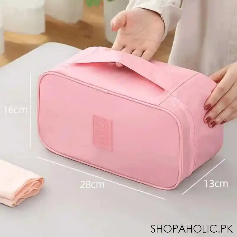 Waterproof Travel Pouch Organizer For Personal Undergarments Bag Case